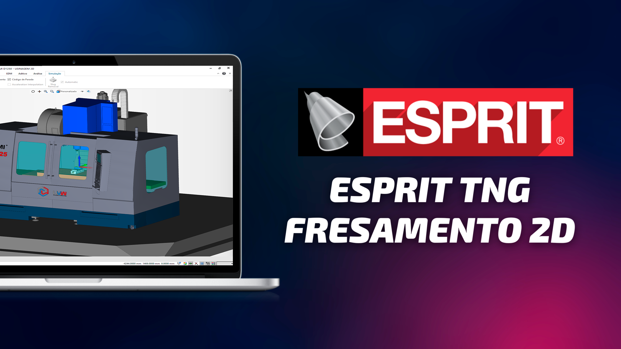 ESPRIT TNG - FRESAMENTO 2D